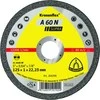 KLINGSPOR ALIUMINIO PJOVIMO DISKAS 125 mm x 1,0 mm x 22,2 mm A60N Supra