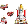 Lean Toys Konstruktorius kosminė raketa 6in1 1000 vnt.