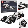 Lean Toys Konstruktoriaus rinkinys Mudking 13117 F1 lenktyninis automobilis, 1235 dalys