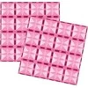 Magnetinės kaladėlės 2 rožinės spalvos plokštelės 30x30 cm