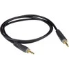 Kabelis Klotz Jack 3.5mm - Jack 3.5mm 0.9m juoda