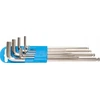 KLUCZE IMBUSOWE DUGIE Z KULK Rinkinys 9 SZT 1,5-10MM UNIOR