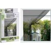 ProGarden Tinklelis nuo uodų langams juoda 150x130 cm