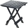 ProGarden Lauko stalas sulankstomas juoda 44x44x50 cm