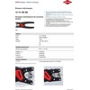 KIP Knipex 12 74 180 SB replės kabelių izoliacijai nuimti Juoda, Raudona
