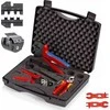 Knipex Įrankių dėklas fotovoltinėms įrangoms su daugiakontaktėmis 4, 7 vnt. (1 KOMPLEKTAS)