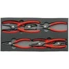 KNIPEX žiedinių replių rinkinys SRZ putplasčio dėkle