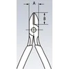 KNIPEX elektronikos įstrižainės pjoviklis