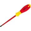 KNIPEX IZOLIUOTAS PLOKŠČIAS ATSUKTUVAS 2,5×0,4x75mm