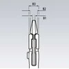 Knipex Plytelių ir raktų nustatymas viename 250 mm PCV įrankiu (86 03 250)
