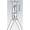 Knipex Preciziniai pjovimo įrankiai 0.6- 1.6mm, long.115mm CU (77 12 115)
