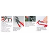 Knipex Reguliuojami replės 250mm automatinio vamzdžio (85 01 250)