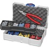 Antgalių presavimo replės Knipex 979006; 180 mm + priedai