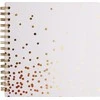 GDD Albumas ant spiralų 30K Auksinis Dots HAPPY COLOR