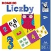 Dėlionė Kapitan Nauka Captain Nauka Domino NUMBERS educational game GR0516