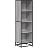 knygų spintelė Pilka Sonoma 40x35x139 cm Engineered Wood