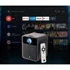 Kodak projektorius KODAK FLIK HD10 projektorius LED projektorius 1080p Android TV Wi-Fi Bluetooth Chromecast / 200 ANSI / 150''+ nuotolinio valdymo pultas