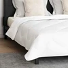 Antklodė su pagalvėmis su pagalve 3 pcs Balta 3377907