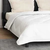Vasaros antklodė su pagalve 3 pcs Balta Mikropluoštas 3377305