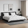 Antklodė su pagalve 3 pcs Balta Mikropluoštas 3378127