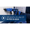 RawlPlug R-PDS18-S juostinis suktuvas naudojimo metu
