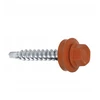 Koelner/Rawlplug Cinkuotas savisriegis su tarpine RAWLPLUG, RAL 8004, 4,8 x 35 mm, 150 vnt.