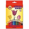 Koh I Noor Omega Jumbo Crayons 12 spalvų