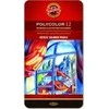 Koh I noor Spalvoti kokybiški pieštukai Polycolor 12sp