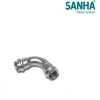 SANHA-NIROSAN-Plieninė alkūnė iš nerūdijančio plieno d90° d42SANHA