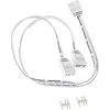 Kolink ARGB 1-2 splitter cable – 30cm, baltas