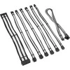 Kolink Core Pro Braided Cable Extension Kit 12V-2×6 Type 1 – Jet Juodas/Brilliant Baltas