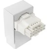 Kolink Core Pro 12V-2" 90 laipsnių adapteris – 1 tipo – Baltas