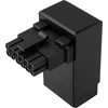 Kolink Core Pro 12V-2×6 90 Degree Adapteris – Type 2, juodos spalvos