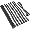 Kolink Core Pro Braided Cable Extension Kit 12V-2×6 Type 1 – Jet Juodas