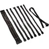 Kolink Core Pro Braided Cable Extension Kit 12V-2×6 Type 2 – Jet Juodas/Gunmetal Pilkas