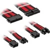 Kolink Core Standard Braided Cable Extension Kit – Jet Juodas/Racing Raudona