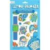 Kolorowe Baloniki Tatuiruotės Tattoo Palooz - Space Explorers