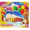 Koma-Plast Apvalus minkštas netoksiškas plastilinas 24 spalvos