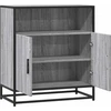 indauja Pilka Sonoma 68x35x76 cm Inžinierinė mediena