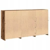 LED Bufetas Senas medis 181,5 x 37 x 100 cm Apdirbta mediena