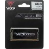 Nešiojamo kompiuterio atmintis RAM Modulis - Patriot Memory Viper Steel 8GB DDR4 3200MHz, juodas