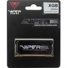 Nešiojamo kompiuterio atmintis Patriot Viper Steel 16GB [1x16GB 3200MHz DDR4 CL18 SODIMM] operatyvioji atmintis