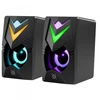 Kompiuterio kolonėlės Głośniki komputerowe Defender Głośniki Defender J4 2.0 6W USB pašvietimas LED RGB