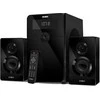 Kompiuterio kolonėlės Speakers SVEN MS-2250, juodas (80W, FM, USB/SD, Ekranas, RC, Bluetooth), SV-016722