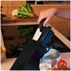 Komplektas noży w bloku 7 el, juoda, Partner (W-1091870803)
