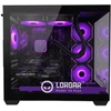 Stacionarus kompiuteris LORGAR žaidimų kompiuteris Advanced A201 Ryzen 5 7500F RTX 5060 Ti juodas
