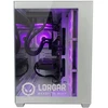 Stacionarus kompiuteris LORGAR žaidimų kompiuteris Advanced A201 Ryzen 5 7500F RTX 5060 Ti baltas