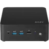 Mini stacionarus kompiuteris MSI Cubi NUC 1MG-237BEU barebone Core 7 / Wi-Fi 6E + BT / 2×2.5 Gbps (juodas)