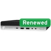HP Renewed Grade A | EliteDesk 800 G4 | Intel Core i5 | i5-8500T | 8 GB | SSD | 256 GB | Intel UHD Graphics 630 | Wi-Fi | Windows 11 Pro