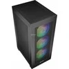 Sharkoon REBEL C20 ITX RGB, Tower-case - juodas